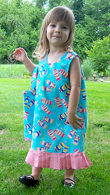 little girl flip flops