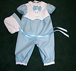 baby blue christening outfit